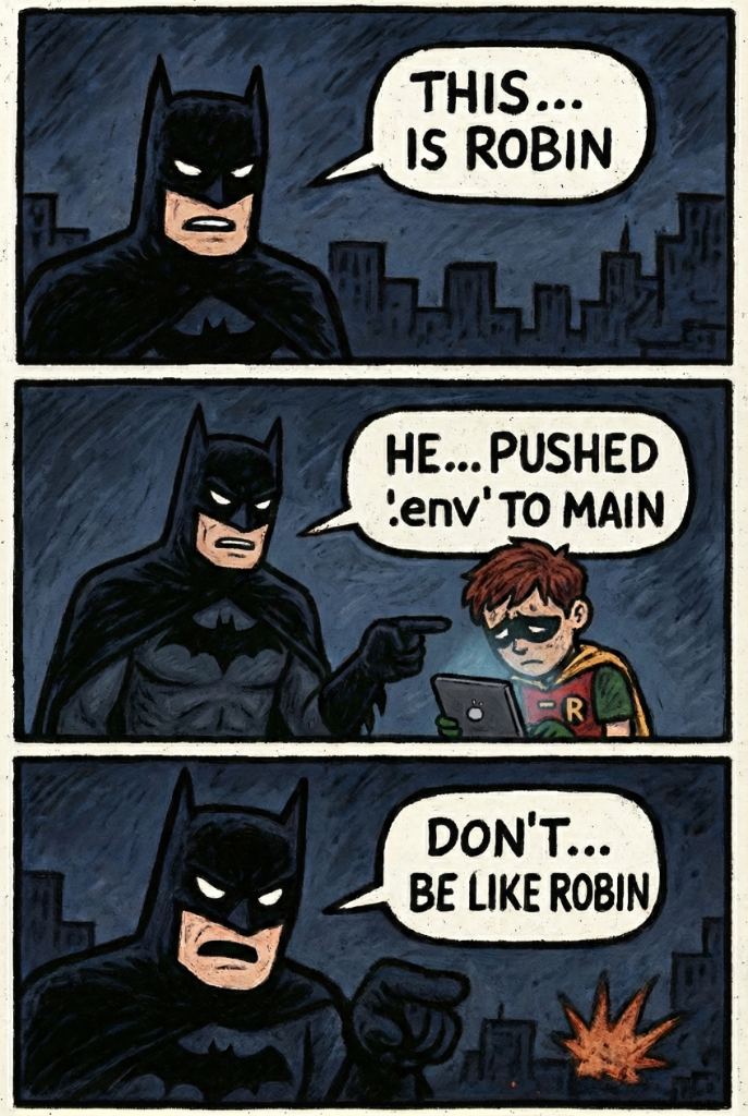Keep secrets out of the repo